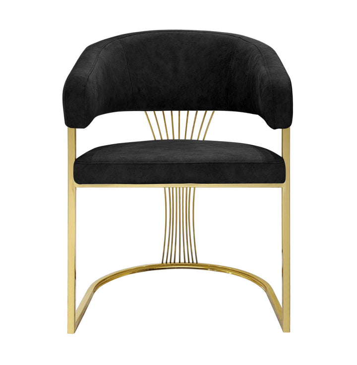 Porado Black Dining Chair