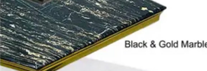 Sofia Round Marble  Dining Table With Gold Victoria Dining Chairs Lion knocker