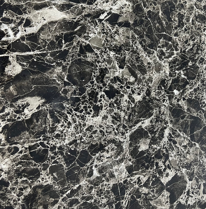 Arianna Black And Gold Marble Dining Table With Black And Gold Bentley Lion knocker Chair