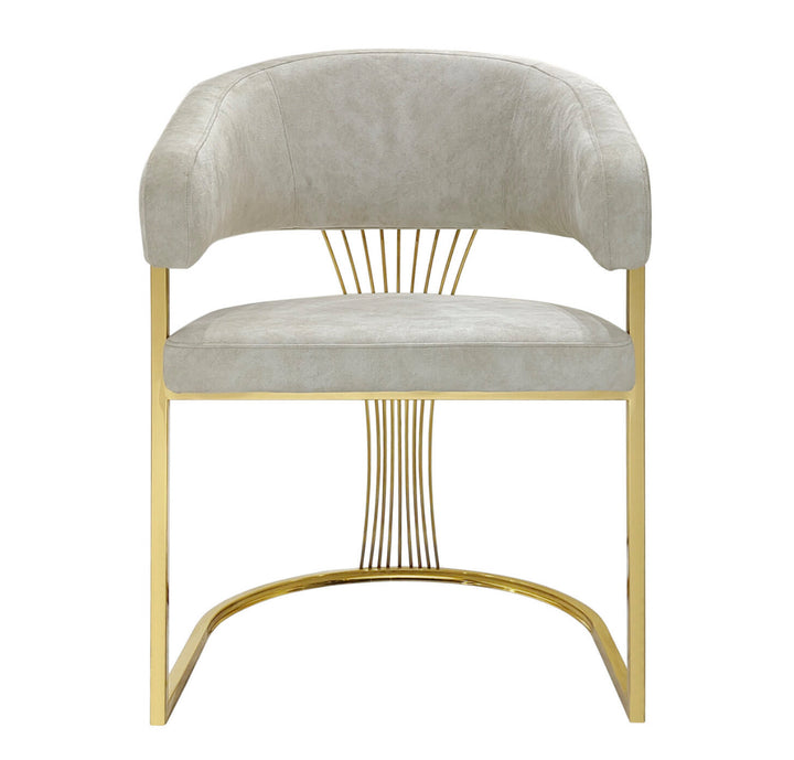 Porado Cream Dining Chair