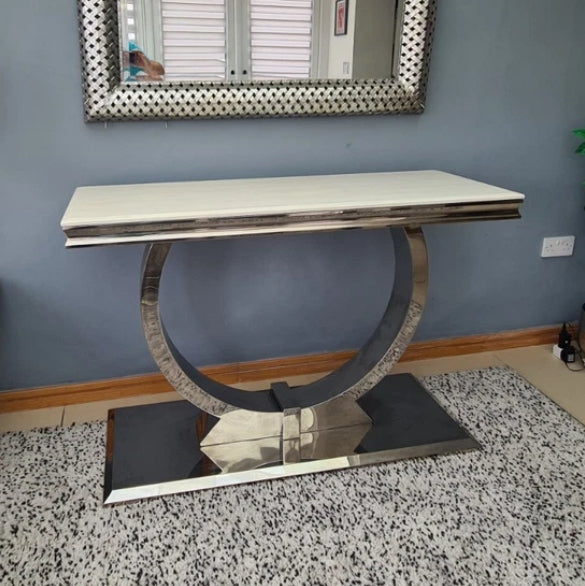 Arianna Marble Console Table