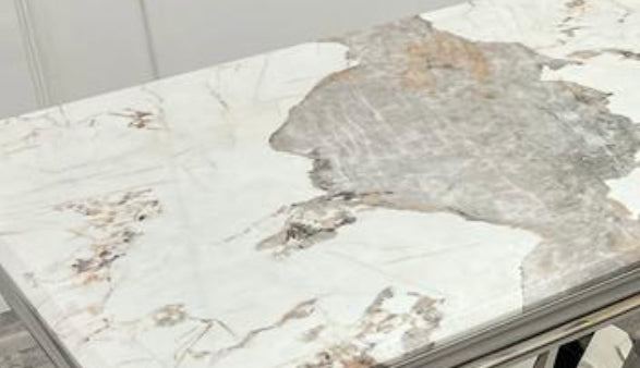 Venice Dining Table With Chelmsford Velvet Dining Chair