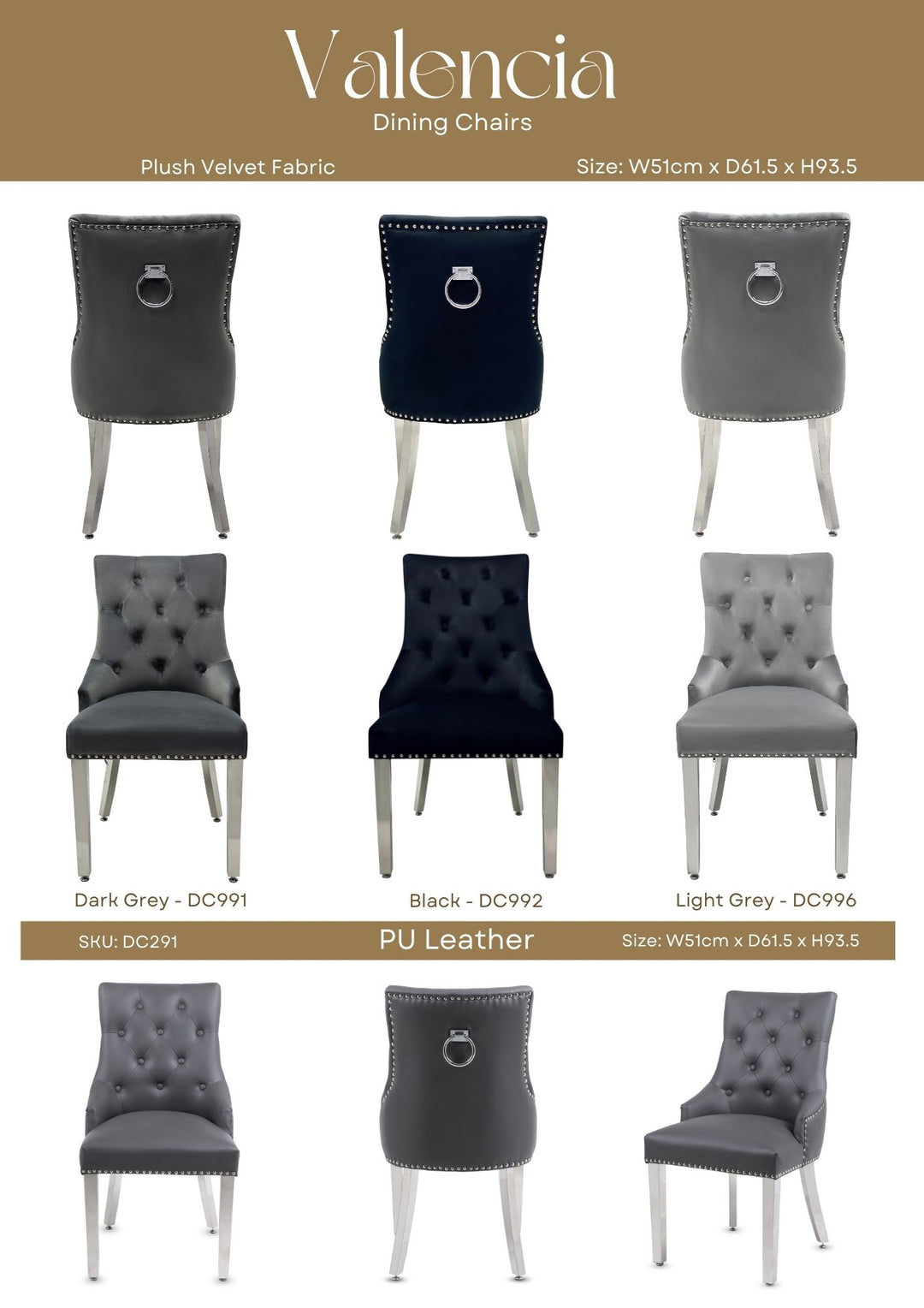 chair color list