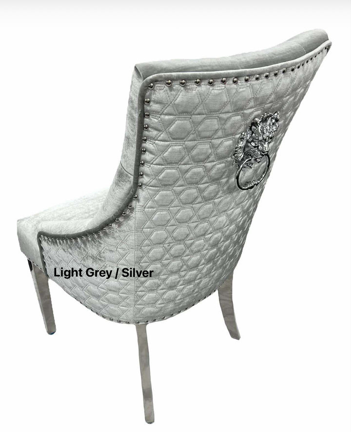 back side design of premium dining chair