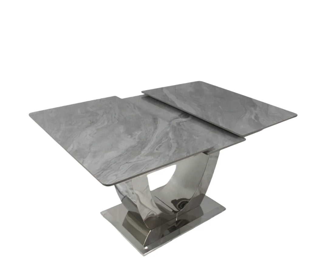 grey marble table