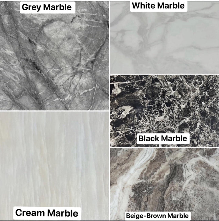 color list for  marble table top