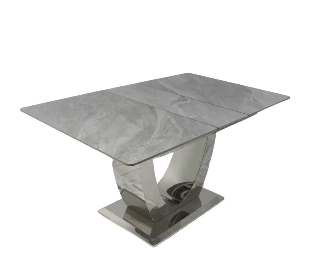 grey marble table