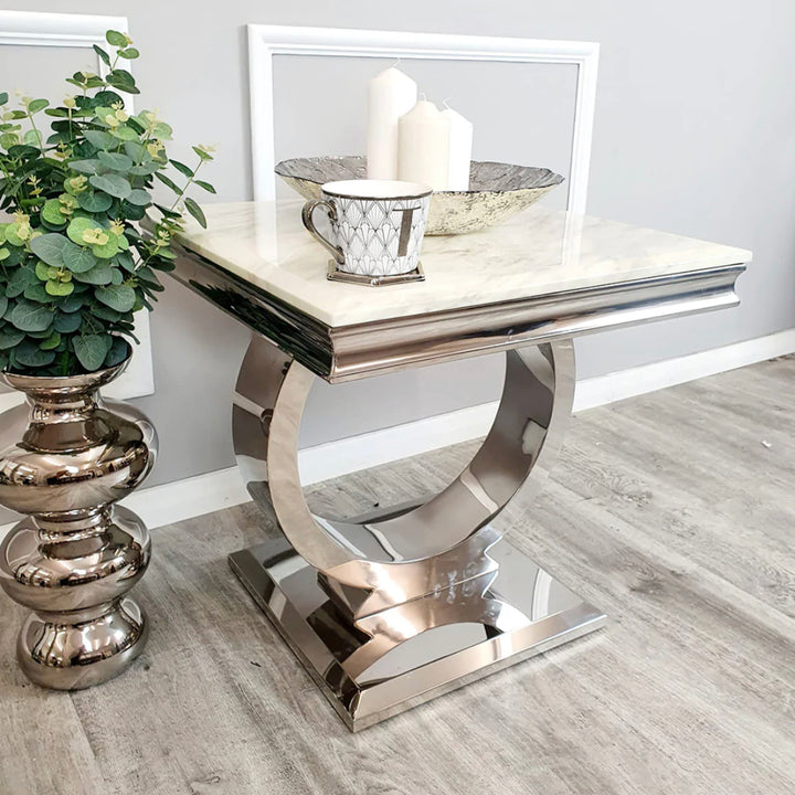 Arianna Marble Side Table