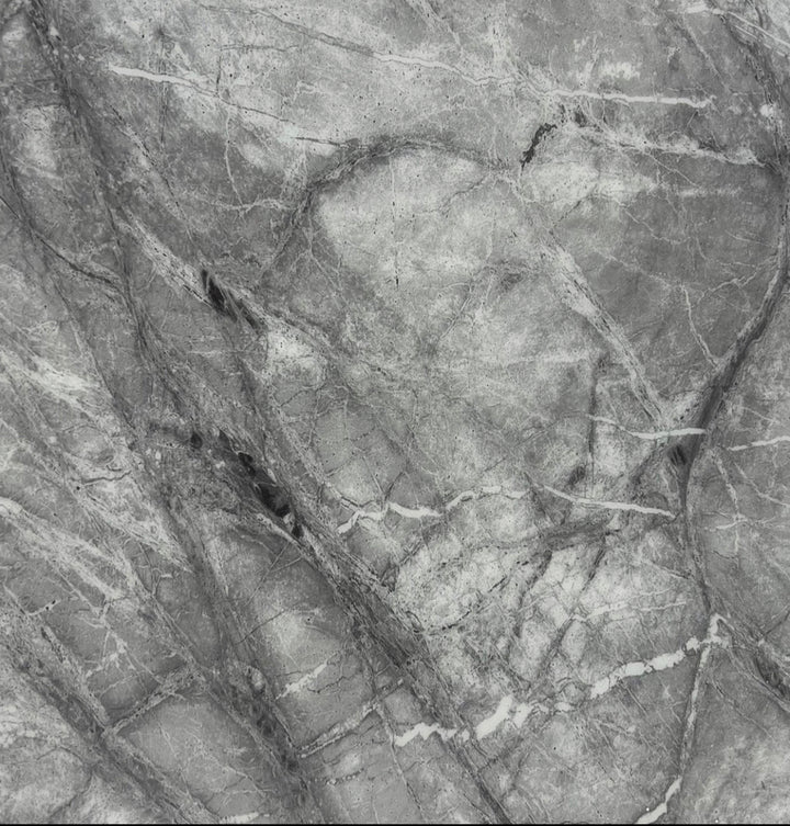 Arianna Marble Dining Table With Valentino Lion Knocker Chairs