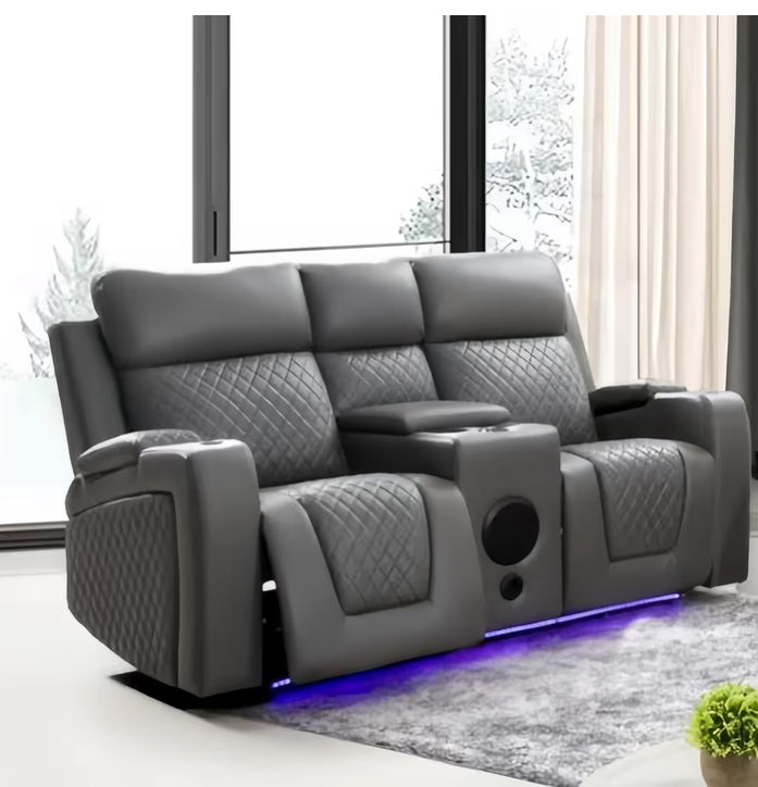 Recliner Sofa 2 Seater Compact Luxury for Everyday Comfort