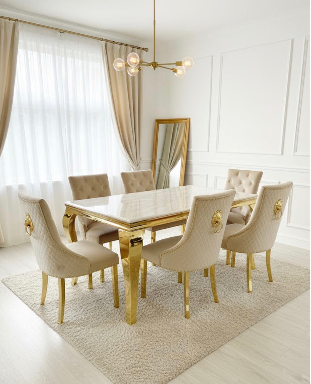 Gold Dining Sets Redefining Modern Dining Elegance