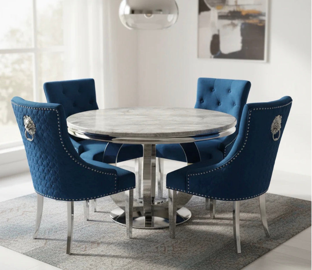 Best Round Dining Tables UK – Modern, Marble & Oak Styles for Every Home