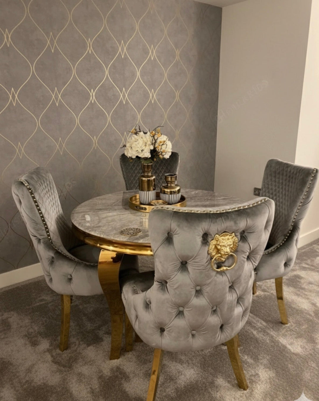 Round Dining Table UK – Modern 110cm & 130cm Round Tables for Sale