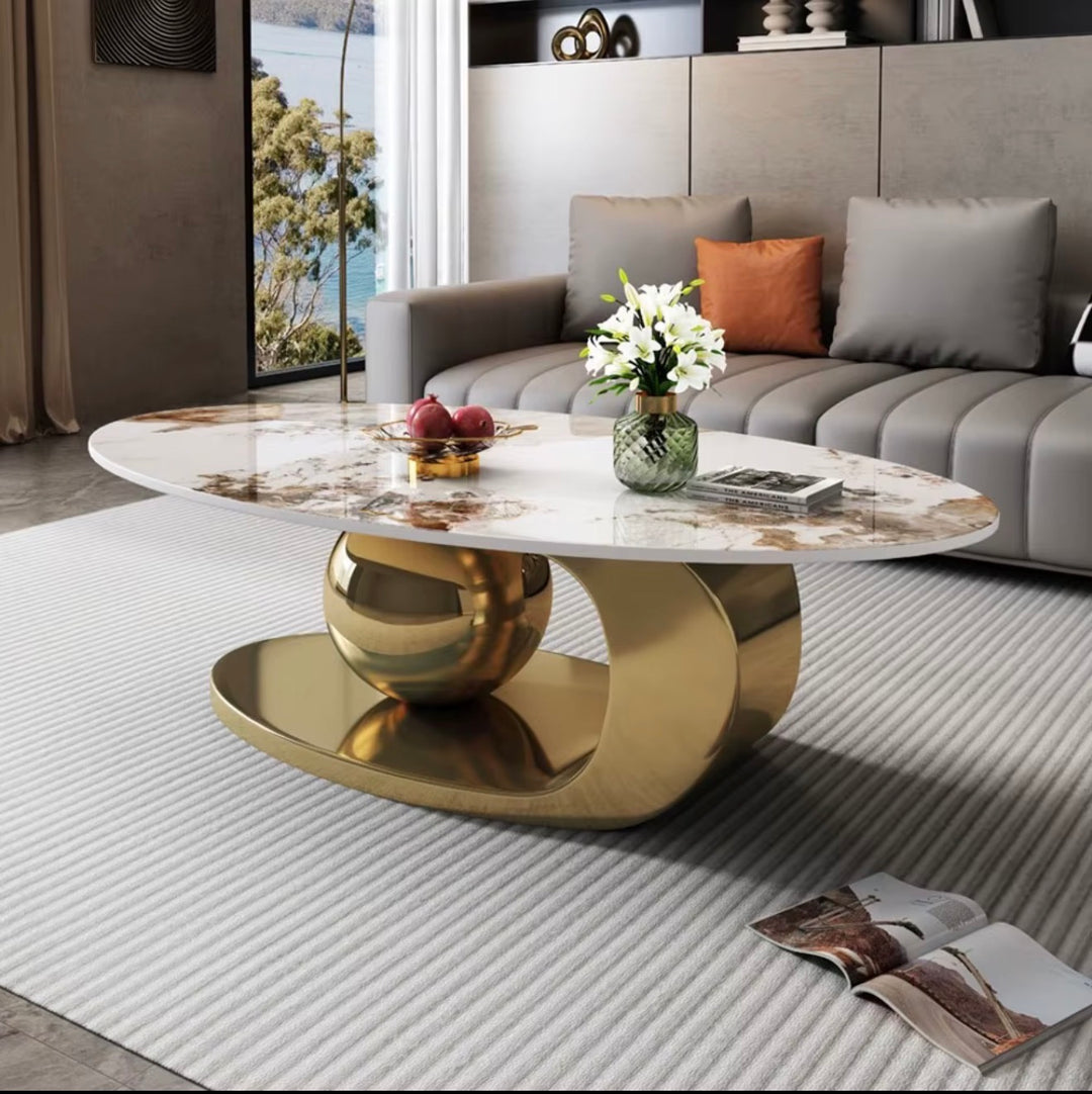 Avori Pandora Gold Coffee Table