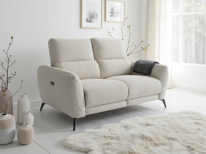 Sorrento Electric Recliner Beige 2 Seater