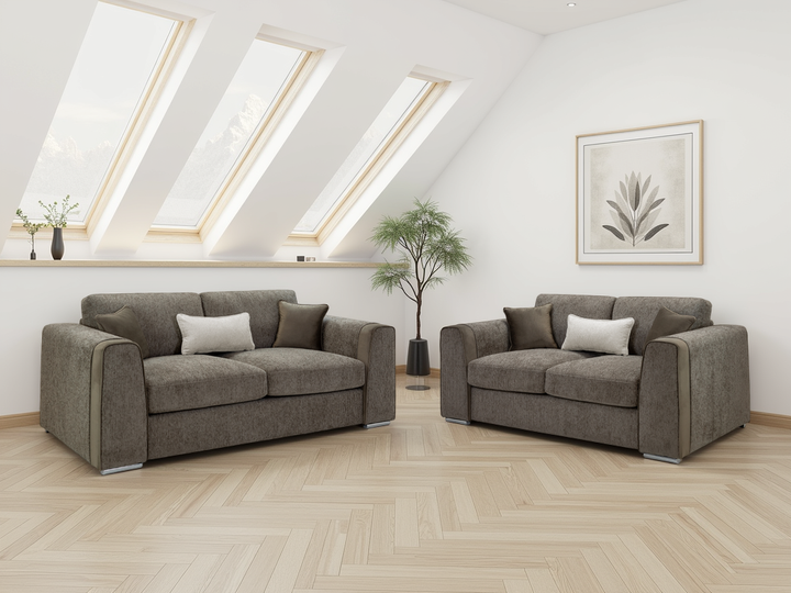 Naples Sofa Mocha 3+2 Set