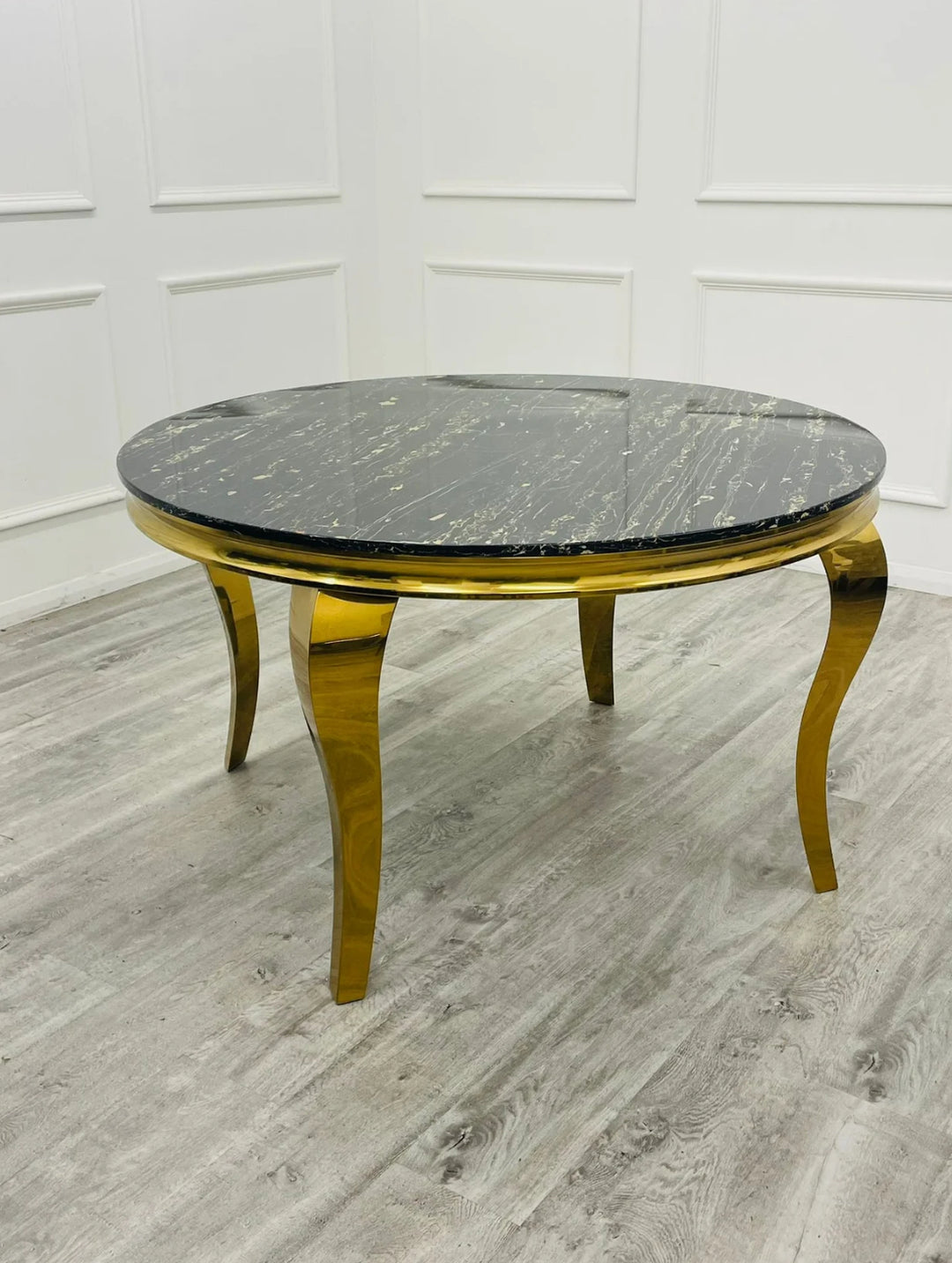 Louis Gold Dining Table