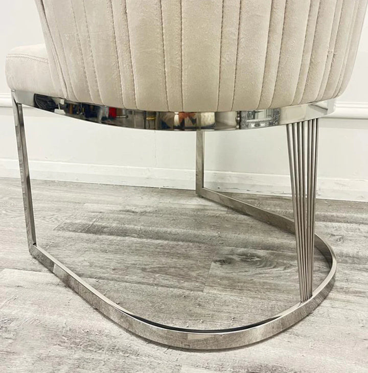 Pair of Chelmsford Mink Dining Chairs