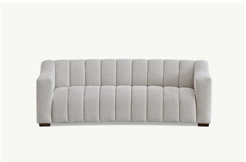 Aluxo Astoria 3 Seater Sofa in Oatmeal Boucle Fabric