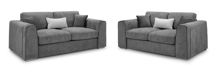 Naples Sofa Grey 3+2 Set