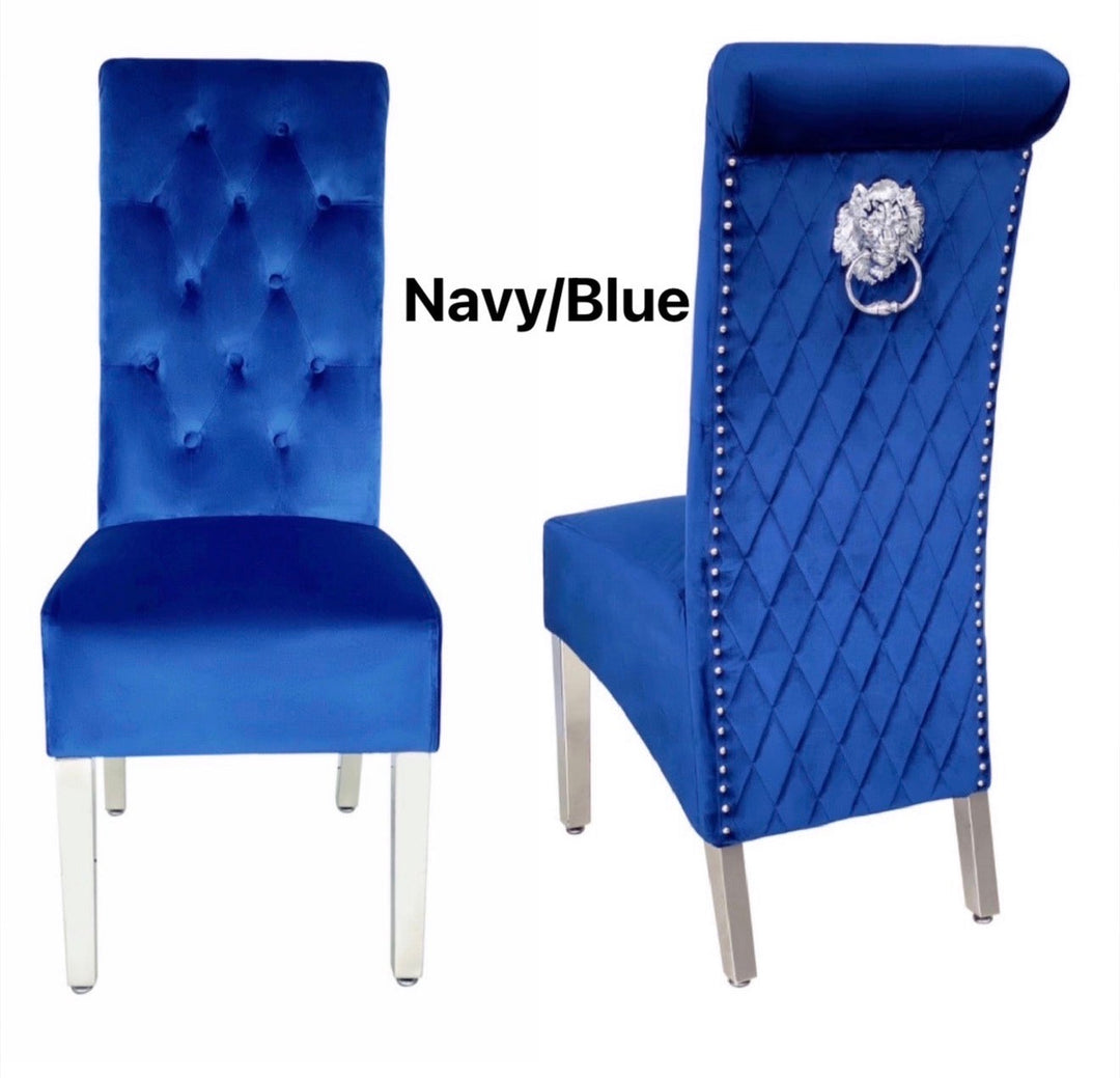 London Grey Marble Dining Table With Sofia Dark Grey Chairs