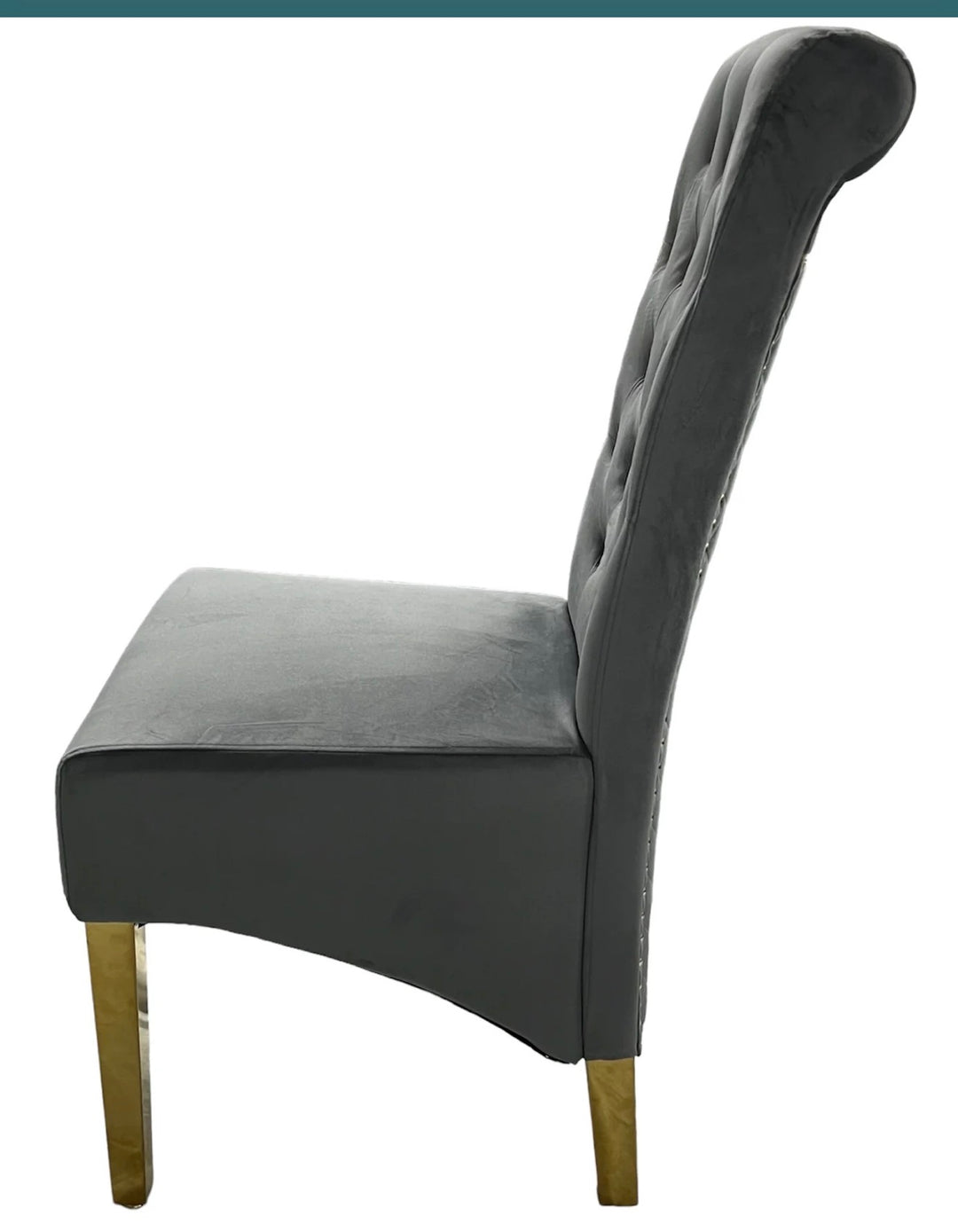 Arianna Gold Marble Dining Table + Sofia Black and Gold Dining chairs