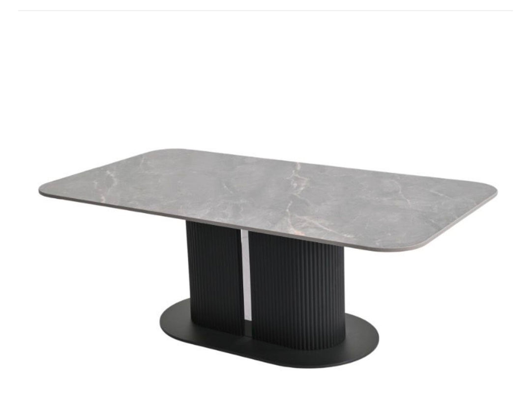 160cm Grey Ceramic Table 