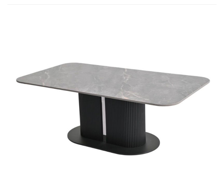 160cm Grey Ceramic Table 