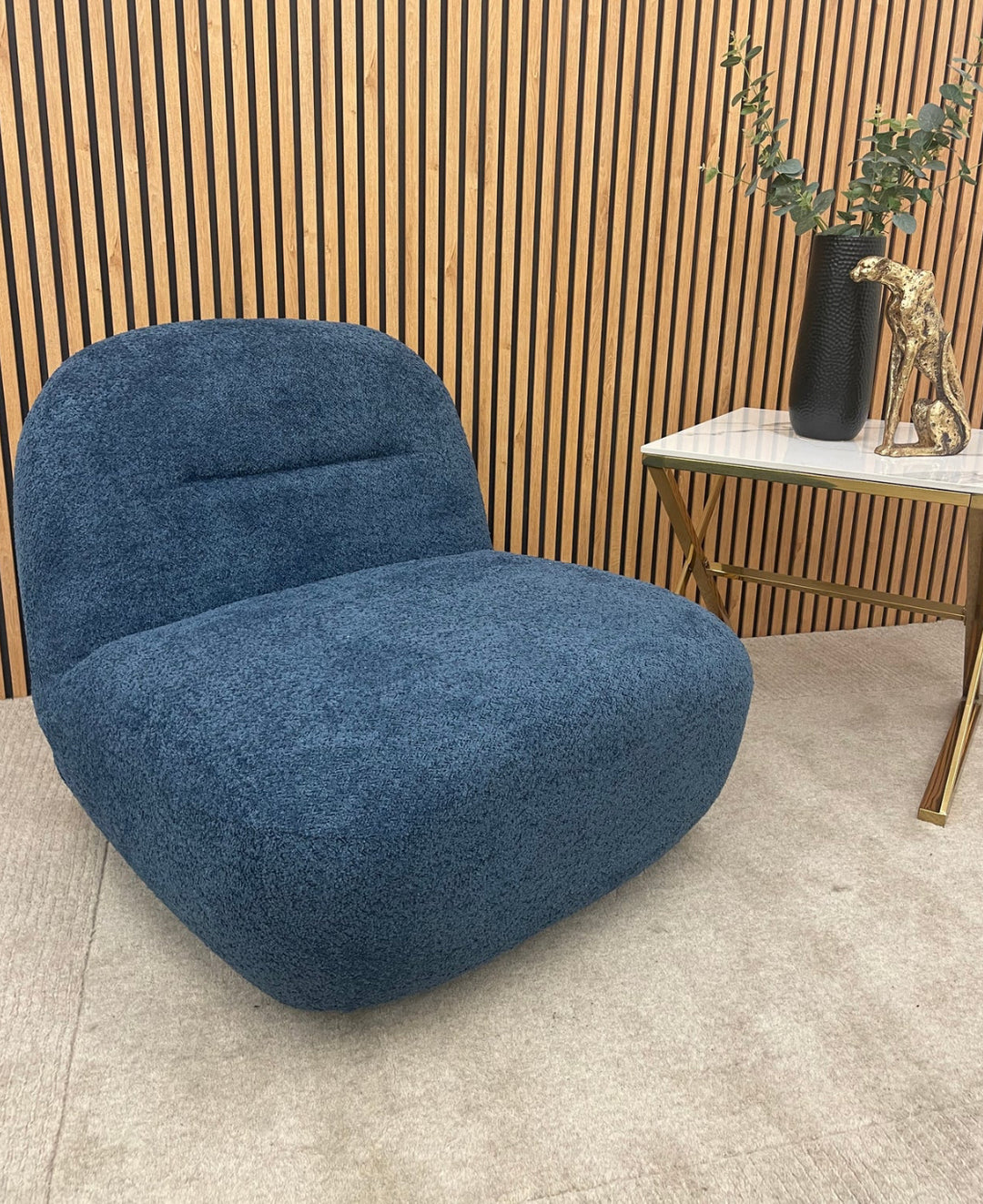 Miami Curved Cinema Boucle Sofa