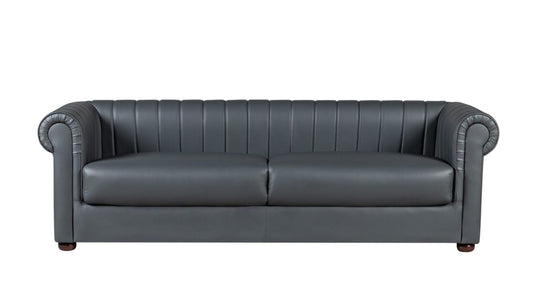 IYO CHESTERFIELD 3+2 BONDED LEATHER – GREY