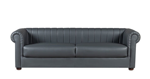 IYO CHESTERFIELD 3+2 BONDED LEATHER – GREY