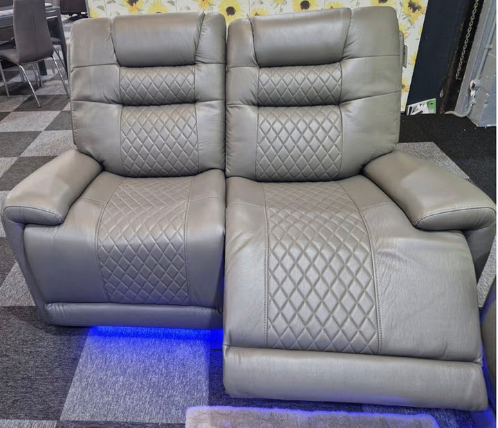 Electric Recliner Sofa 3+2 Seater Set with LED & USB Ports