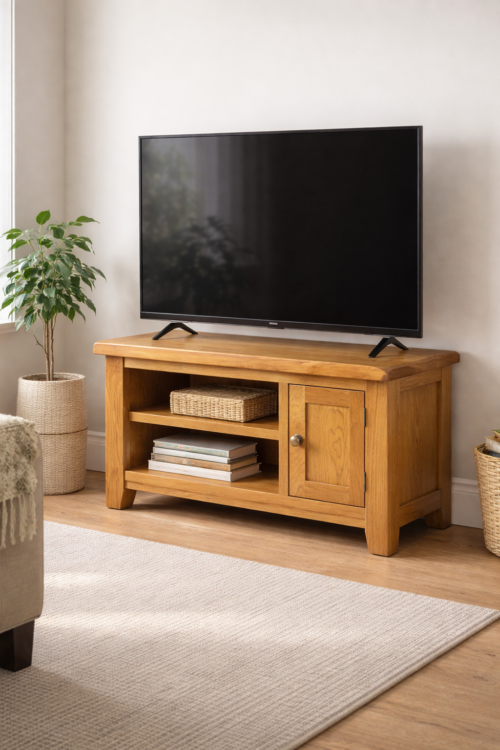 Torino Small oak TV Unit