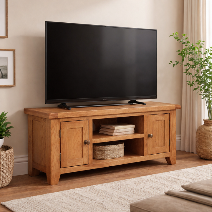 Torino oak Large TV Unit