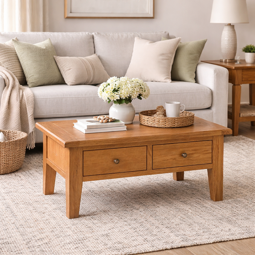 Torino oak Coffee Table