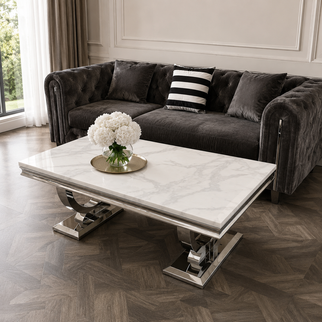 Arriana Marble Coffee Table