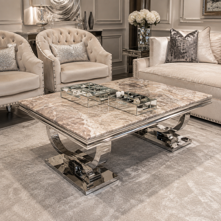 Arriana Marble Coffee Table
