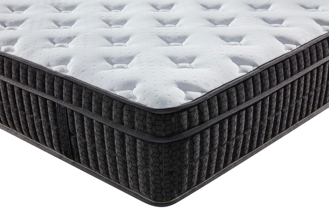 Double Gel Memory Foam Mattress 2000 Pocket Springs – Orthopaedic Hybrid Mattress Medium Firm – Luxury 35cm Deep Double Mattress with Tencel Cover