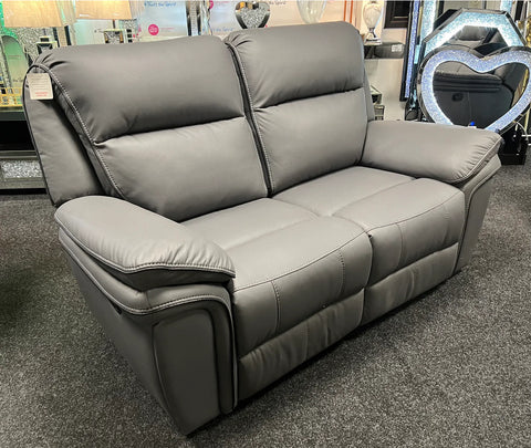 Montana 3 Seater 2 Seater 1 Seater  Recliner Sofa Grey