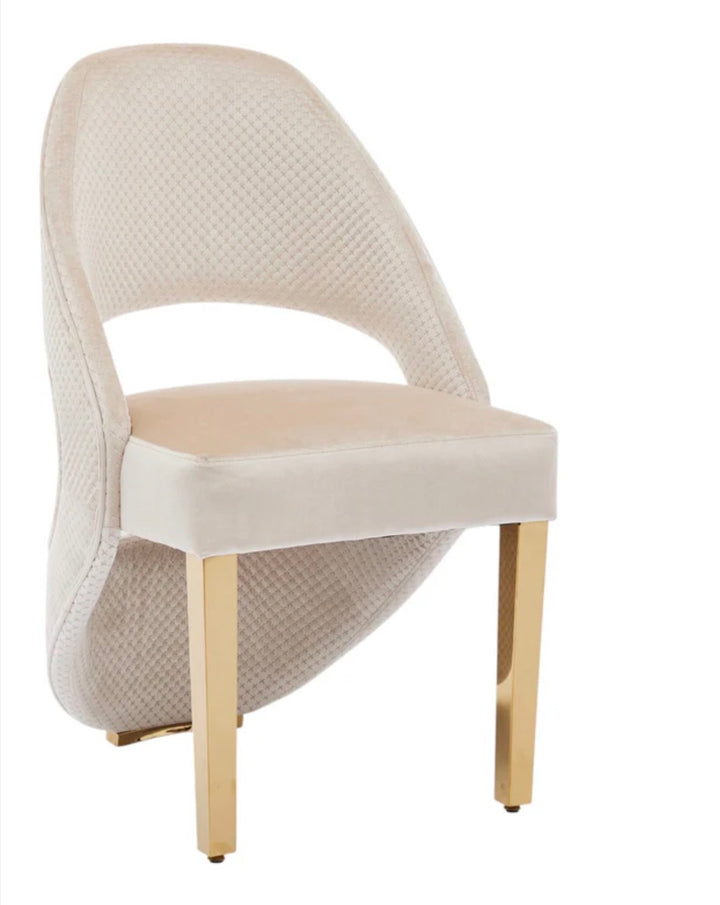 Rose Black and Gold Marble Dining Table + Santorini Black And Gold Dining Chairs