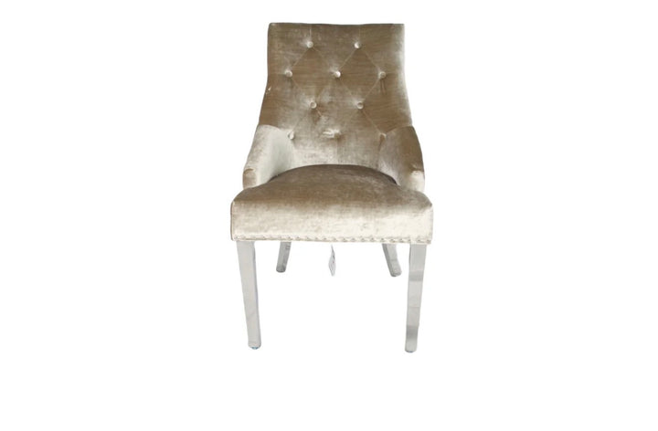 Luxury Light Grey Marble Dining Set – 4 Dark Grey Velvet Chairs & Grey Bench | Modern Marble Dining Table