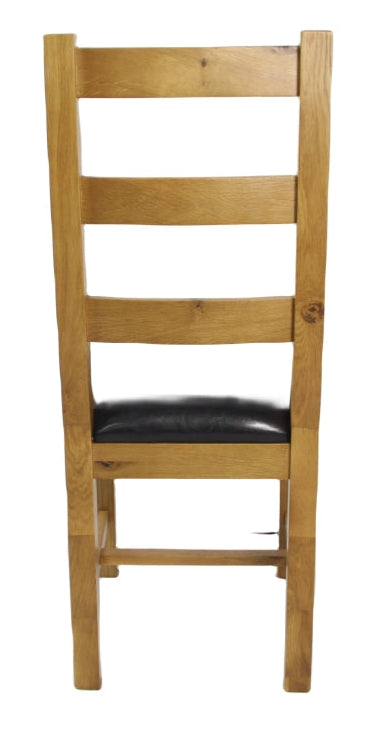 Torino Ladder Back Oak Chair (KD)