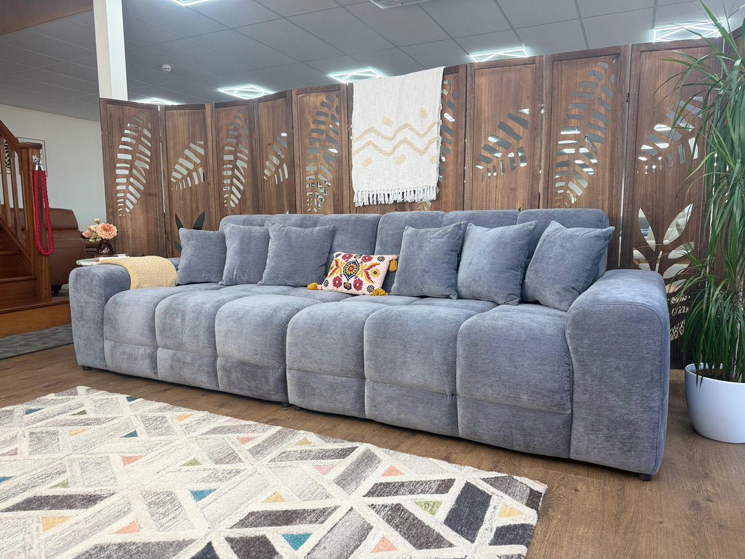 Jacob Sofa Grey 4 Seater