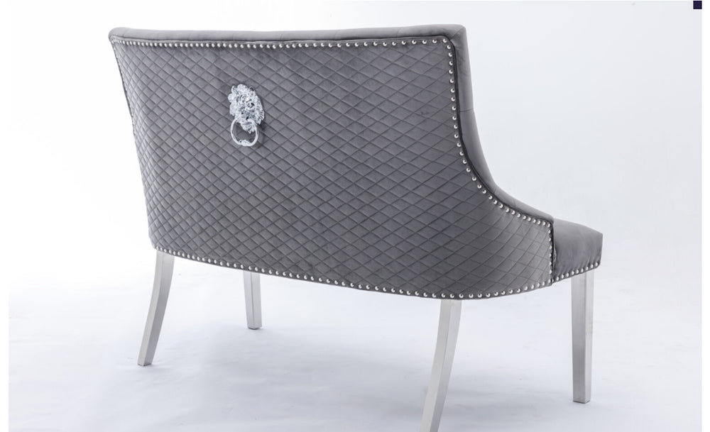 Dark Grey Bench 