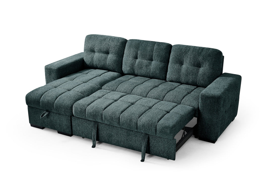Palermo Universal Corner Sofabed Teal