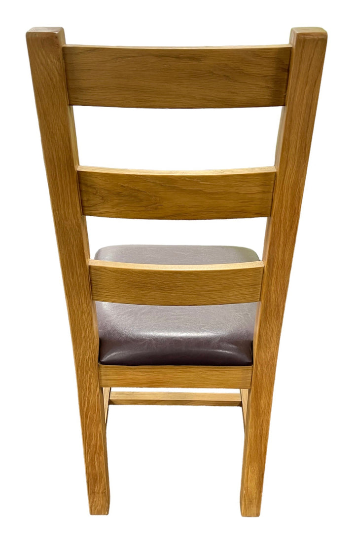 Torino Ladder Back Oak Chair (KD)