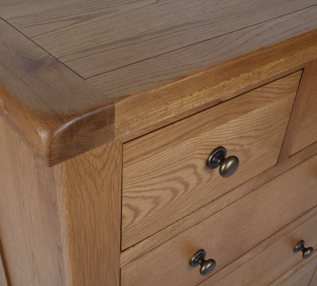 Torino 2+3 Oak Drawer Chest