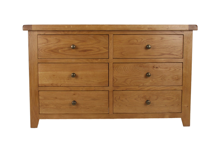 Torino 6 oak Drawer Chest