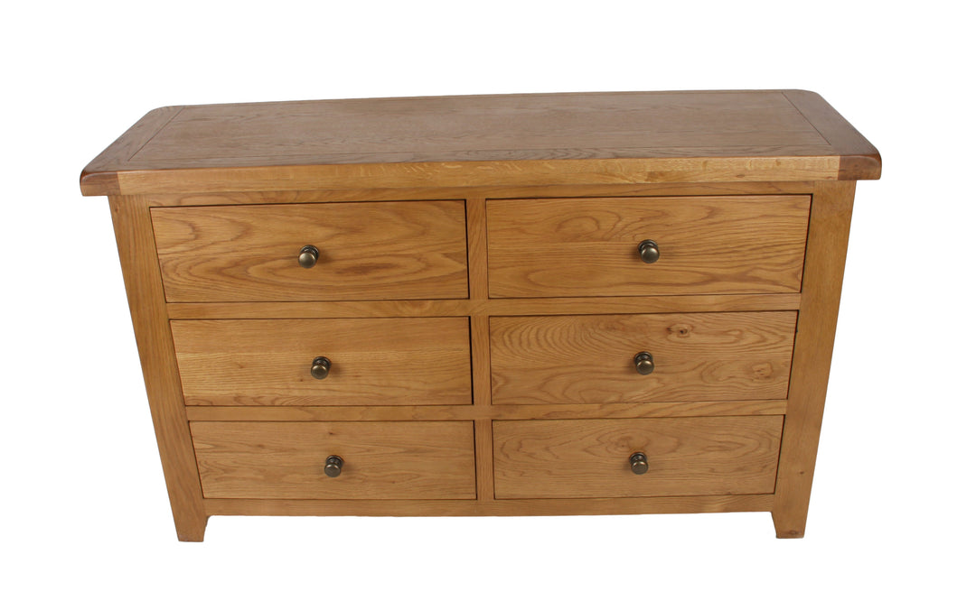Torino 6 oak Drawer Chest