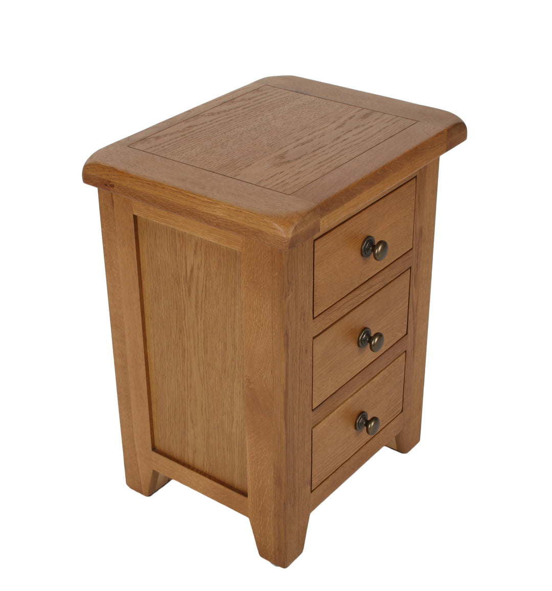Torino oak Three Bedside  Drawer